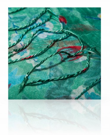 Палантин Женский S-SPARROW/TURQU